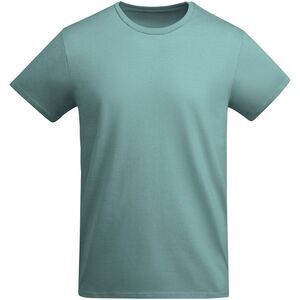 Roly Mens Breda Plain T-Shirt / Grey Marl